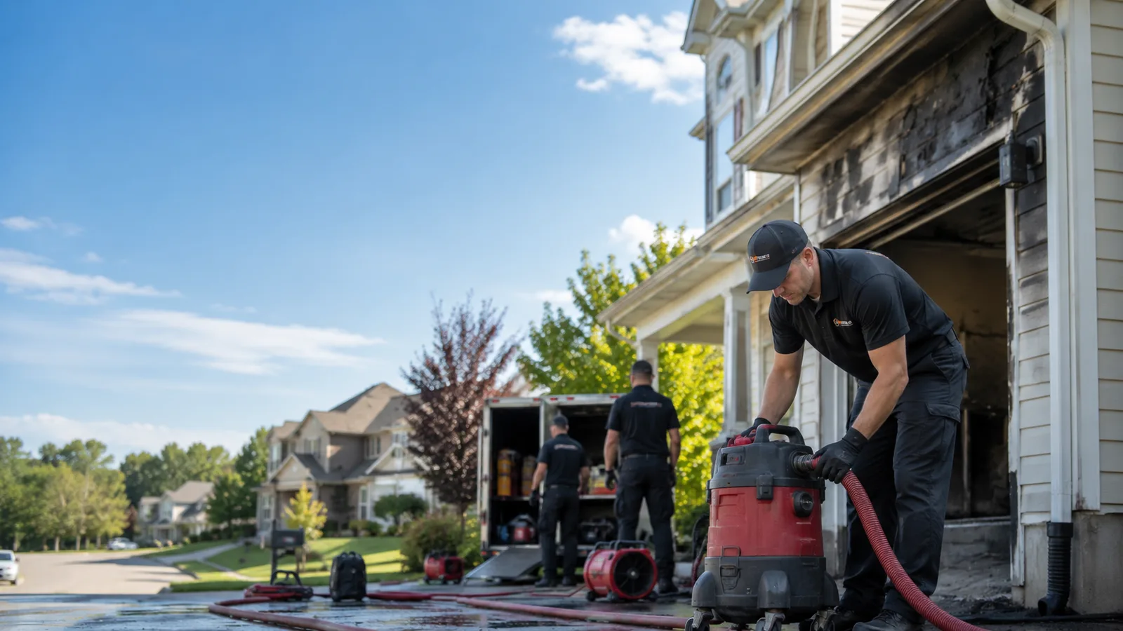 Fire And Smoke Damage Restoration in Kansas near me